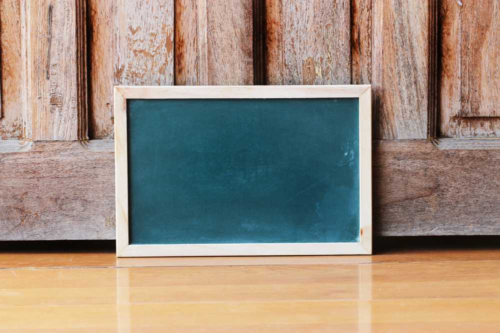 chalkboard