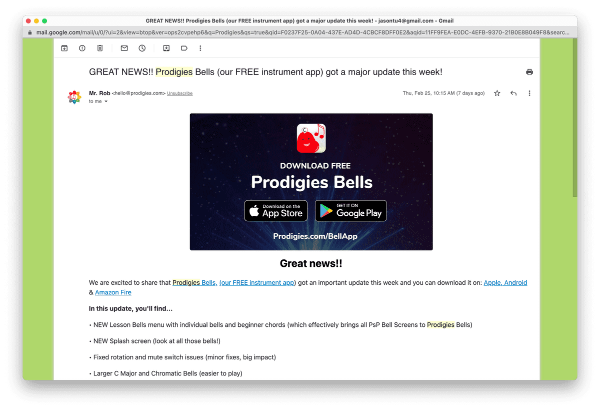 email blast